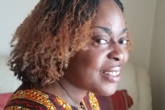 Client P - Sisterlocks with golden ends